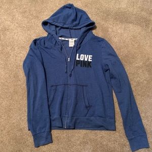 Victoria Secret PINK zip up hoodie